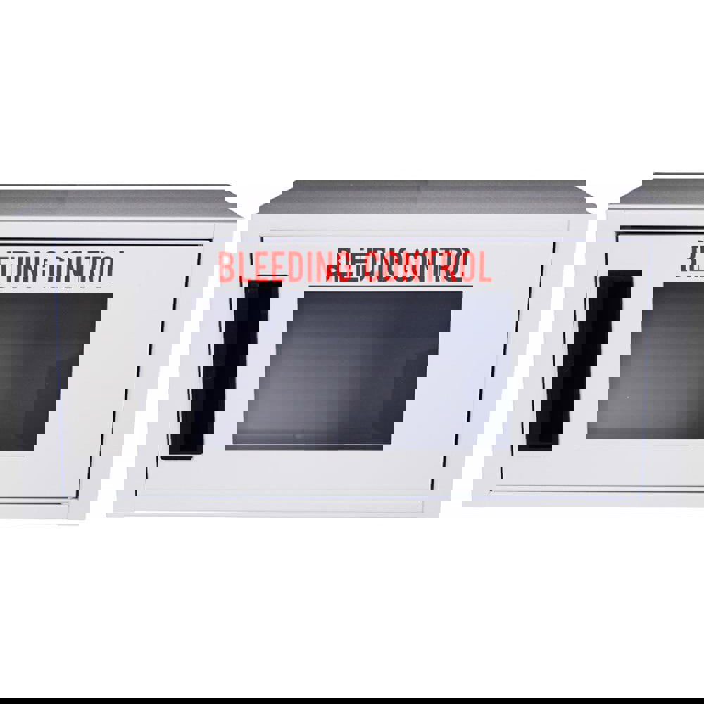 Empty First Aid Cabinets & Cases; Product Type: Cabinet ; Material: Metal ; Mount Type: Wall ; Overall Height: 8.88in ; Overall Width: 16in ; Overall Depth: 8.38